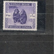 BelgianCongo1939: ScottB29mnh** CHIMPANZEE - Chimpansees