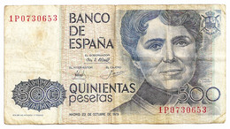 España - 500 Pesetas - 1979 - [ 4] 1975-… : Juan Carlos I