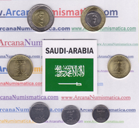 SAUDI ARABIA  / ARABIA SAUDI   Set 7 Monedas/Coins  2.016 2016 H. 1438  UNCIRCULATED / SIN CIRCULAR  T-DL-12.047 - Arabie Saoudite