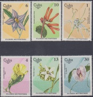 1980.45 CUBA MNH 1980 Ed.2686-91 FLORES SILVESTRE FLOWERS. - Neufs