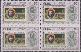 1987.50 CUBA MNH 1987 Ed.3284 XX ANIV MUERTE ERNESTO CHE GUEVARA. BLOCK 4. - Neufs