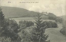 CP Wiltz - Château, Train Et Vallée De La Wiltz 1909 - Wiltz