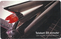 Sweden - Tele2 - Old Cadillac Car - Remote Mem, 07.1999, 15.000ex, Used - Schweden