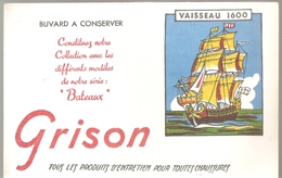 Buvard GRISON Série Bateaux VAISSEAU 1600 Tous Les Produits D'entretien Pour Toutes Chaussures - Shoes