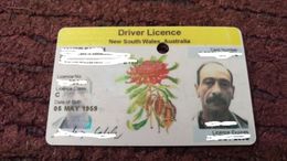 DRIVINIG DRIVER LICENCE NEW SOUTH WALES AUSTRALIA - Historical Documents