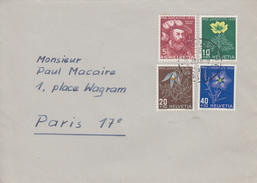 Enveloppe   SUISSE   Série   PRO  JUVENTUTE   1949 - Cartas & Documentos