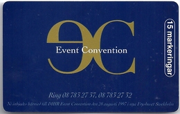 Sweden - Telia - Event Convention - 06.1997, 2.300ex, Mint (check Photos!) - Schweden