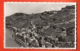 IAU-30  St.-Saphorin, Vu D'avion Lavaux. Cachet 1951 Pour Grandvaux. - Grandvaux