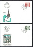 1979 Architecture  Zum 612-3  MiNr 1160, 1169 - FDC