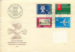 1960  Timbres De Propagande Zum 351-4  MiNr 692-5 - FDC