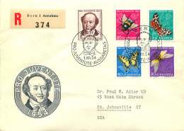 1954   Pro Juventute - FDC