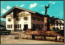 Reit Im Winkl  -  Dorfbrunnen Mit Postamt  -  Ansichtskarte Ca. 1972    (6838) - Reit Im Winkl