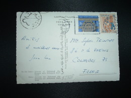 CP Pour FRANCE TP 35 + TP 15 OBL.MEC. 3 1 67? CAIRO - Lettres & Documents