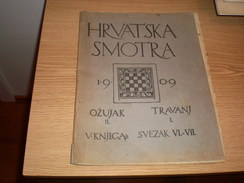 Hrvatska Smotra 1909 - Langues Slaves