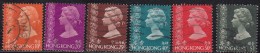 6v Used Hong Kong 1973 /1975 Simplified ( Sample Image) - Used Stamps