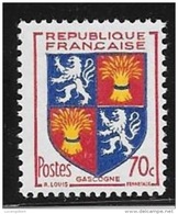 N° 958  FRANCE  -  NEUF  -   BLASON GASCOGNE -  1953 - Unused Stamps