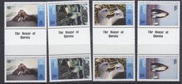 South Georgia 1994 Life In The Freezer 4v Gutter  "House Of Questa" ** Mnh (35096A) - Georgia Del Sud