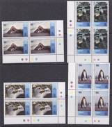 South Georgia 1994 Life In The Freezer 4v Bl Of 4 (corner)   ** Mnh (35096C) - Georgia Del Sud