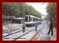 Dept 44 * Nantes *  1er Rame Du Tramway    ( Scan Recto Et Verso ) - Nantes