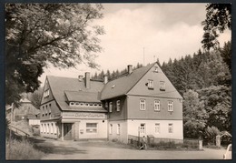 A1365 - Alte Foto Ansichtskarte - Konsum Gaststätte Osterlamm Waschleithe über Schwarzenberg - N. Gel - Schwarzenberg (Erzgeb.)