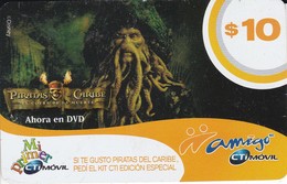 TARJETA DE ARGENTINA DE PIRATAS DEL CARIBE (CINEMA-CINE) - Argentinien