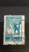 RARE 2 KURUS SOLDIER AND MAP OF TURKEY 1941 USED STAMP TIMBRE - Gebraucht