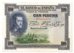 España - 100 Pesetas - 1925 - 100 Pesetas