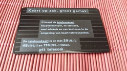 Private Card Netherlands 107 E 5mint,Neuve) 2 Scans - Privat
