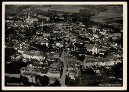 ALTE POSTKARTE RADEBERG SACHSEN ORIGINAL-FLIEGERAUFNAHME LUFTBILD PANORAMA Ansichtskarte Postcard AK Cpa - Radeberg