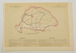 Sörgyártás Magyarországon Az 1912-1913-as TermelÅ‘évben, Térkép... - Sonstige & Ohne Zuordnung