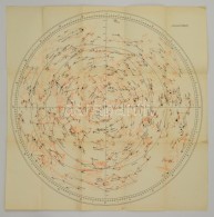 Csillagtérkép, Csillagjegyekkel, 68x46 Cm - Sonstige & Ohne Zuordnung