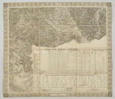 Cca 1880 Krusevac-Kragujevac-Skutari Környékének Térképe, Német Nyelven,... - Autres & Non Classés