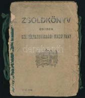 1943 Bp., Zsoldkönyv, Egyben Személyazonossági Igazolvány, Fényképpel - Other & Unclassified