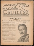 1933 Magyar Cserkész Jamboree 1933. Jamboree-tábori Napilap. Szerk.: Koszterszitsz József.... - Pfadfinder-Bewegung