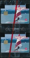 1991 2 Db Balaton Surf Telefonkártya, Bontatlan Csomagolásban - Non Classés