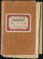 1941-1942 Vadászati Társaság Könyvecskéje, Dokumentumai, Nemeskajal, Számos... - Ohne Zuordnung