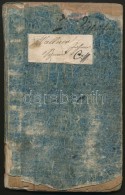1847 Vándorló Könyv Kovács Legény Részére Sok Pecséttel,... - Ohne Zuordnung