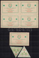 1957-1962 Évfordulós Eszperantó Blokk R! és 3 Db Bélyeg - Ohne Zuordnung
