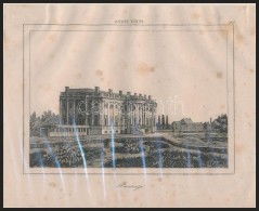 Cca 1840 Egyesült Államok, A Fehér Ház és A State Departement épülete... - Estampes & Gravures