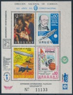 ** 1977 Labdarúgó VB, Rubens, Nobel-díj, Lindbergh Repülés Blokk Mi 33 - Sonstige & Ohne Zuordnung