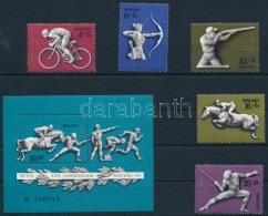 ** 1977 Olimpia Sor 4642-4646 + Blokk 121 - Sonstige & Ohne Zuordnung