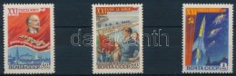 ** 1959 Szovjet Kommunista Párt Kongresszusa Sor Mi 2190-2192 - Autres & Non Classés