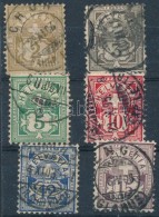 O 1906 Forgalmi Sor Mi 82-87 (Mi EUR 120,-) - Sonstige & Ohne Zuordnung