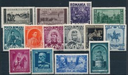 ** 1939 I. Károly Születésének 100. évfordulója Sor Mi 569-582 - Autres & Non Classés