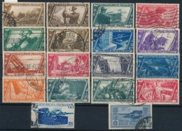 O 1932 Római Menetelés 16 érték Mi 415-430 + 2 Db Jobb Bélyeg (Mi EUR ~356,-) - Sonstige & Ohne Zuordnung