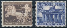 ** 1940-1941 Mi 747 (törés / Folded) + 803 (rozsda / Stain) (Mi EUR 134.-) - Sonstige & Ohne Zuordnung