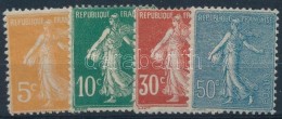 ** * 1921/1922 Mi 140-143 (**Mi EUR 65,-) (a Záróérték Postatiszta) - Other & Unclassified