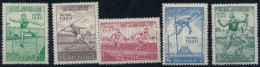 ** 1950 Atlétika EB, Brüsszel Sor Mi 867-871 (Mi EUR 80,-) - Sonstige & Ohne Zuordnung