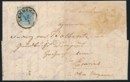 1852 9kr Levélen 'LEMBERG' - Eperjes - Autres & Non Classés