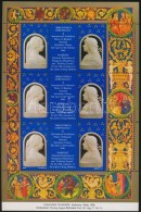 ** 1990 Bibliotheca Corviniana Teljes Emlékív Garnitúra 3 Db Angol, 2 Db Német, 1 Db... - Sonstige & Ohne Zuordnung